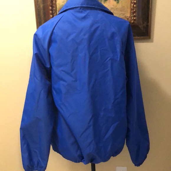 Auburn Sportswear NY Knicks Windbreaker button-down pull tie hem, elastic wrists - Picture 4 of 12